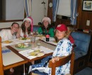 d Christmas Eve on Dreamweaver with Liz, Julia and Karen